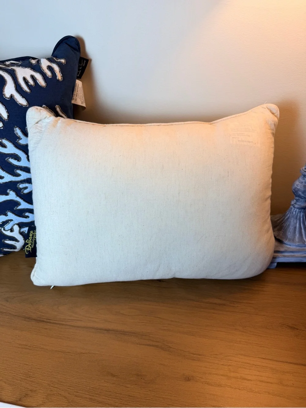 Designer Coastal Beaded Throw Pillows Nicole Miller/DeBage